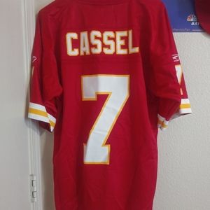CHIEFS JERSEY MATT CASSEL LH badge